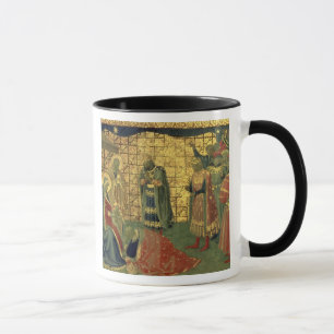 Adoration of the Magi, detail from a predella pane Mug