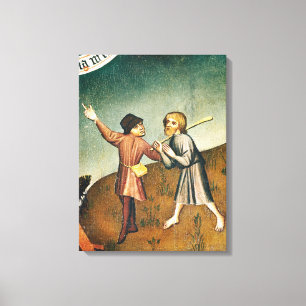 Adoration of the Magi, detail of the Canvas Print