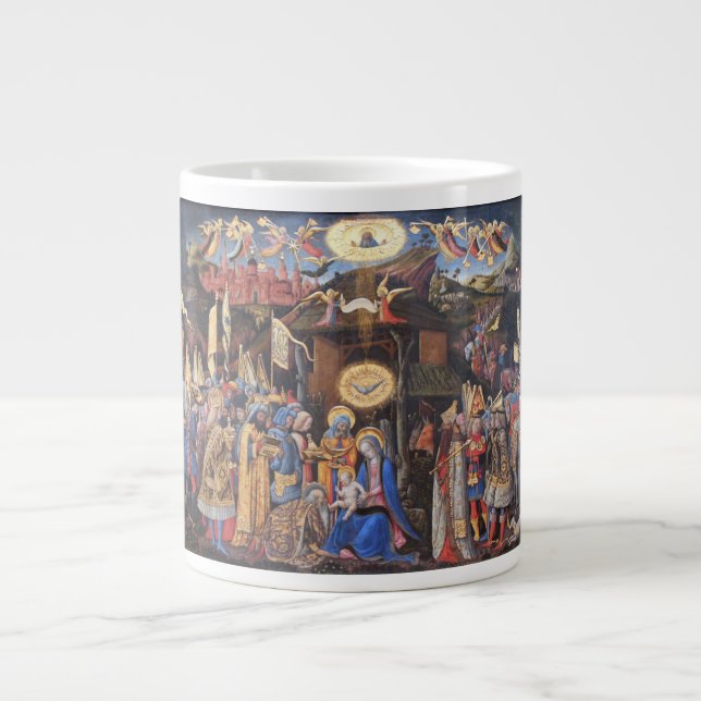 Adoration of the Magi Large Coffee Mug (Front)