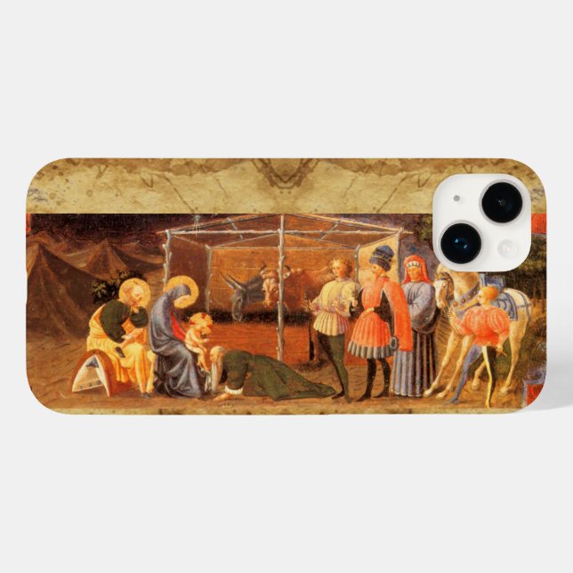 ADORATION OF THE MAGI NATIVITY  PARCHMENT Case-Mate iPhone CASE (Back (Horizontal))
