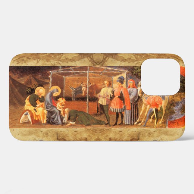 ADORATION OF THE MAGI NATIVITY  PARCHMENT Case-Mate iPhone CASE (Back (Horizontal))