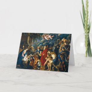 Adoration of the Magi   Peter Paul Rubens   Thank You Card