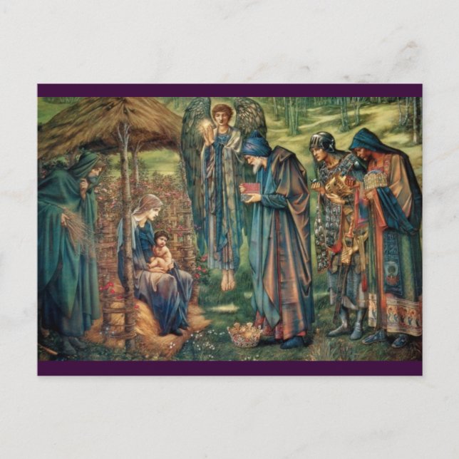 Adoration of the Magi Postcard (Front)