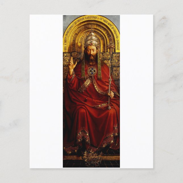 Adoration of the Mystic Lamb by Jan van Eyck Flyer (Front)