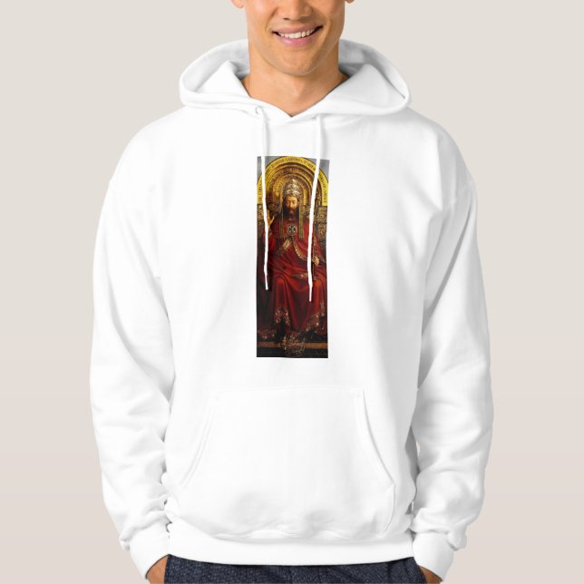 Adoration of the Mystic Lamb by Jan van Eyck Hoodie (Front)