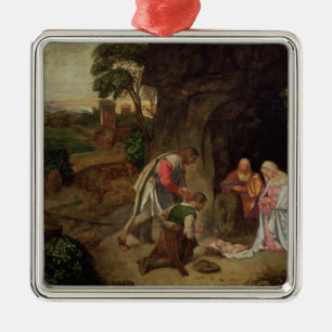 Adoration of the Shepherds, 1510 Metal Tree Decoration