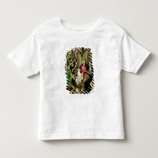 Adoration of the Shepherds, 1603-05 Toddler T-Shirt (Front)