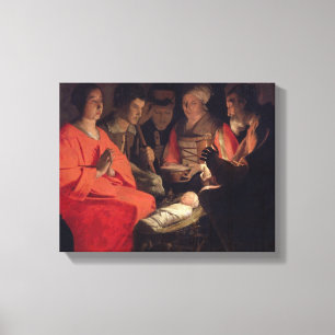 Adoration of the Shepherds 2 Canvas Print