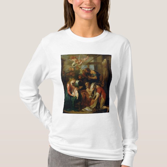 Adoration of the Shepherds 2 T-Shirt (Front)