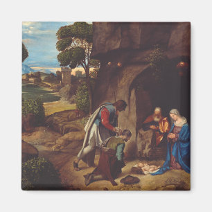 Adoration of the Shepherds by Giorgione Magnet