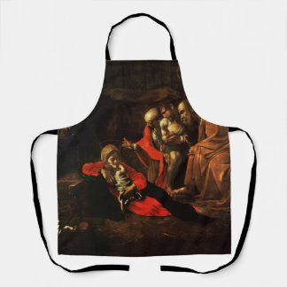 Adoration of the Shepherds (Caravaggio) Apron
