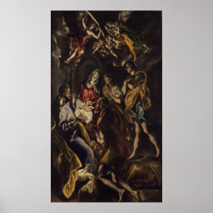 Adoration of the Shepherds Poster