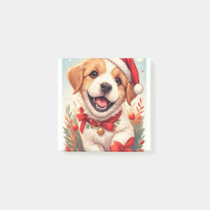 Adorble Brown White Dog Post-it Notes