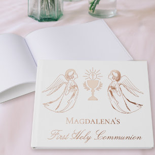 adoring angels First Holy Communion  Guest Book
