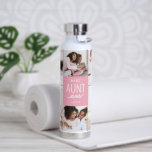 Adoring Collage EDITABLE COLOR Water Bottle<br><div class="desc">Visit our shop at www.berryberrysweet.com for stylish and modern stationery and personalised gifts.</div>