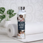 Adoring Collage EDITABLE COLOR Water Bottle<br><div class="desc">Visit our shop at www.berryberrysweet.com for stylish and modern stationery and personalised gifts.</div>