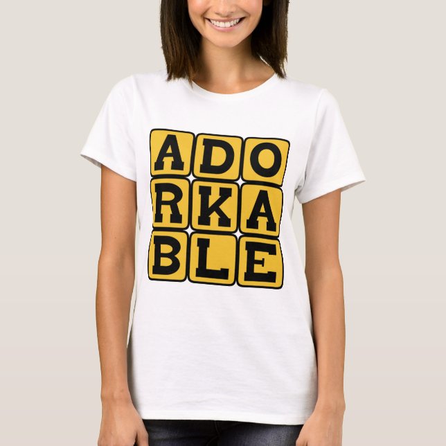 Adorkable, Adorable Dork T-Shirt (Front)