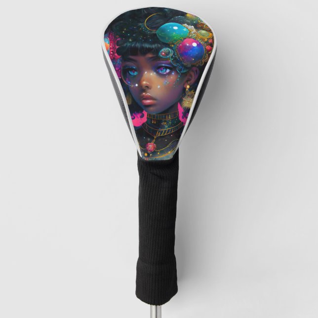 Adorned Knight Golf Head Cover (Front)