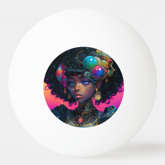 Adorned Knight Ping Pong Ball (Front)
