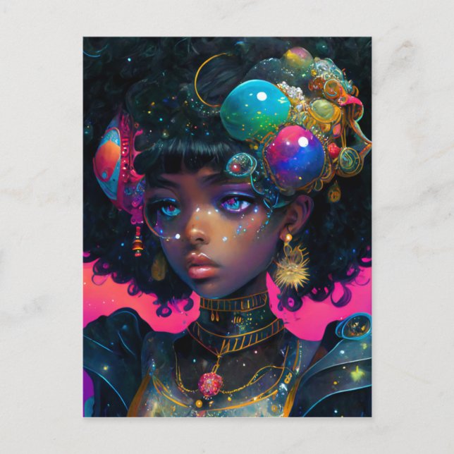 Adorned Knight Postcard (Front)