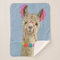 Adorned Llama - Beige