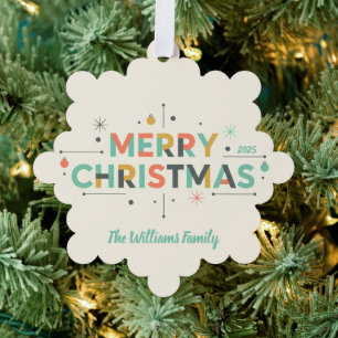 Adorno de cerámica tree decoration card
