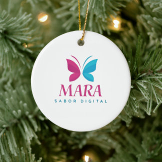Adorno Mara Digital Ceramic Tree Decoration