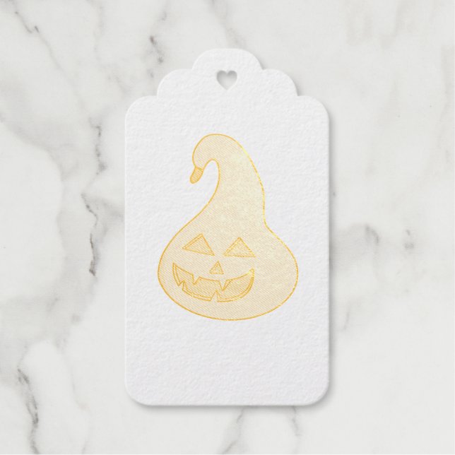 Adorobale Pumpkin Gift Tags (Front)