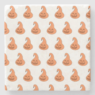 Adorobale Pumpkin Stone Coaster