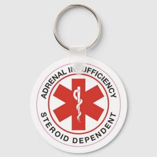 Adrenal Insufficiency: Steroid Dependent key chain