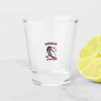 Adrenaline Extreme Ski Shot Glass