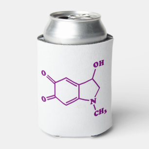 Adrenaline Molecular Chemical Formula Can Cooler