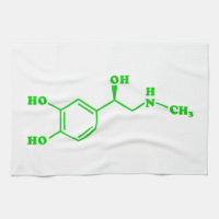 Adrenaline Molecular Chemical Formula