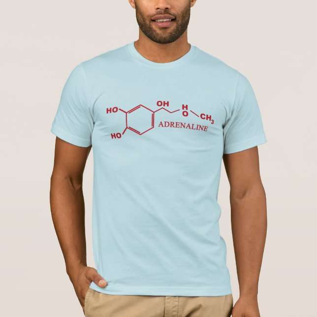 Adrenaline Molecule T-Shirt (Front)