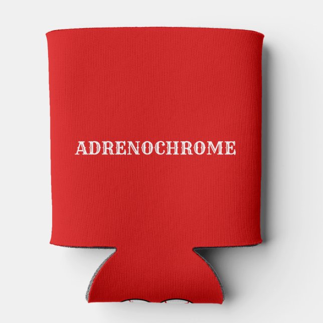 Adrenochrome Foam Can Cooler (Back)