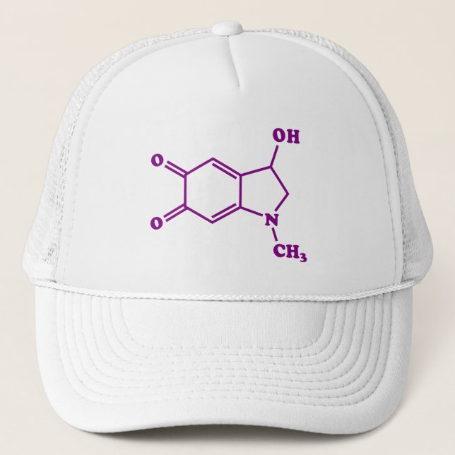 Adrenochrome Molecular Chemical Formula Trucker Hat (Front)