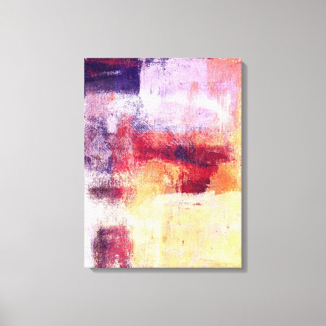 Adria Abstract Canvas Print (Front)