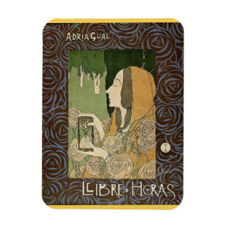 Adrià Gual, Llibre d'Horas, Book of Hours Vintage Magnet