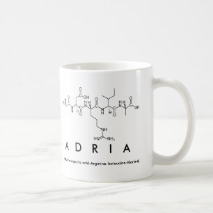 Adria peptide name mug