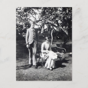 Adrian and Virginia Stephen, 1900 Postcard