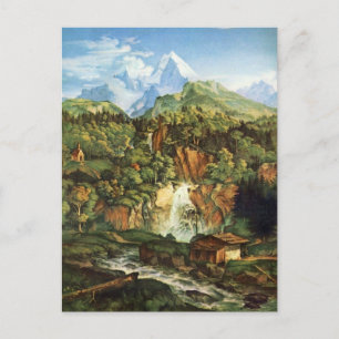 Adrian Ludwig Richter - The Watzmann Postcard