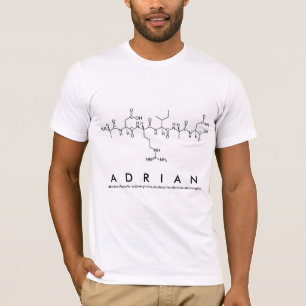 Adrian peptide name shirt M