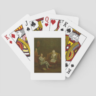 Adriana Giustinian Barbarigo and her Son Gerolamo Playing Cards