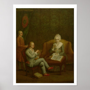 Adriana Giustinian Barbarigo and her Son Gerolamo Poster