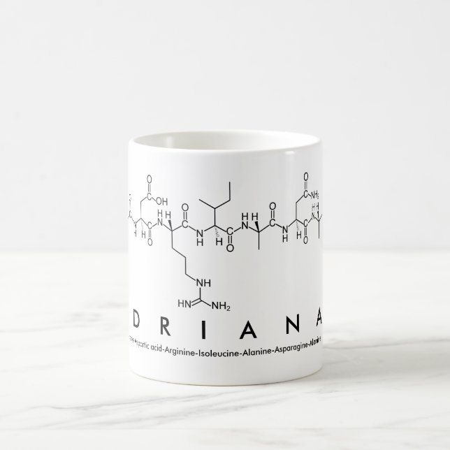 Adriana peptide name mug (Center)