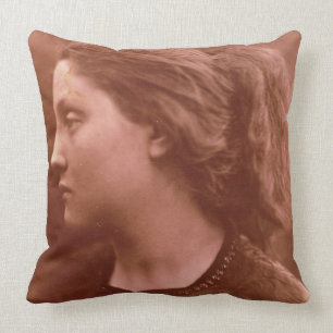 Adriana (sepia photo) cushion