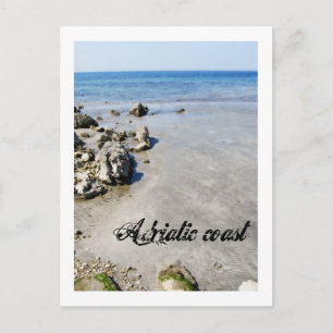 Adriatic coast postcard