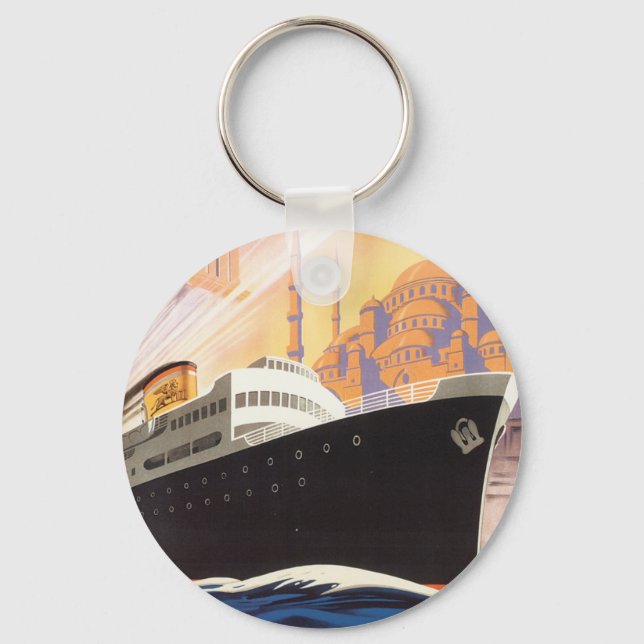 Adriatica Line Key Ring (Front)