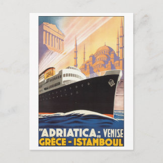 Adriatica Vinise Grece Istamboul Postcard
