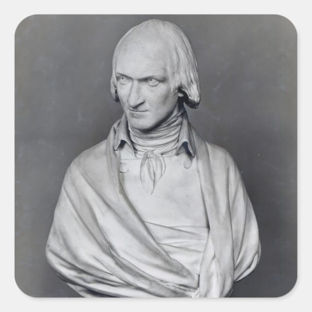 Adrien Duquesnoy Square Sticker (Front)